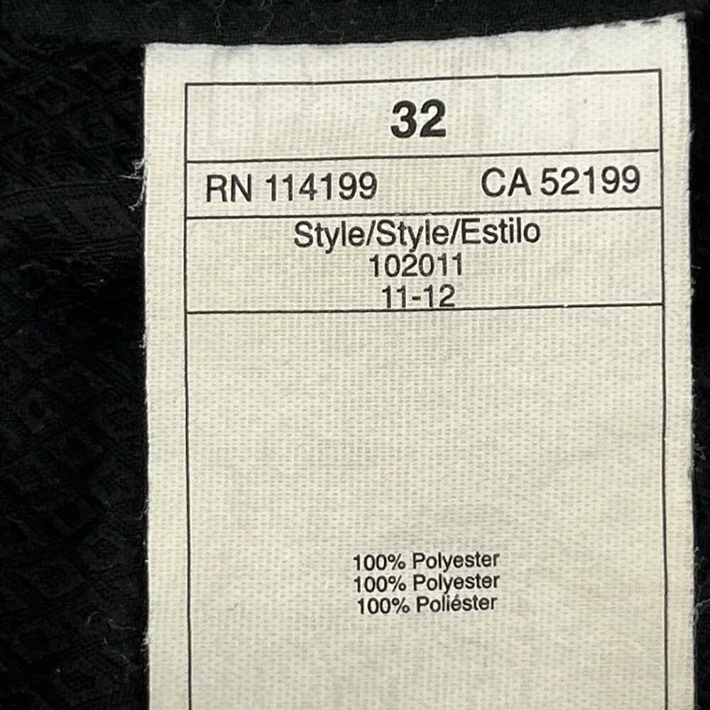 Quiksilver Board Shorts Men's 32 Black‎ Amphibians Dry Dock Flat Front 10